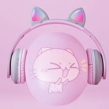 Load image into Gallery viewer, New Cat Headphones With LED
