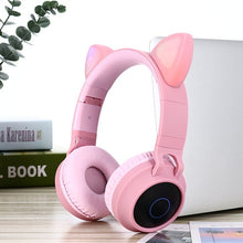 Load image into Gallery viewer, New Arrival Cat Noise Cancelling Headphonem LED
